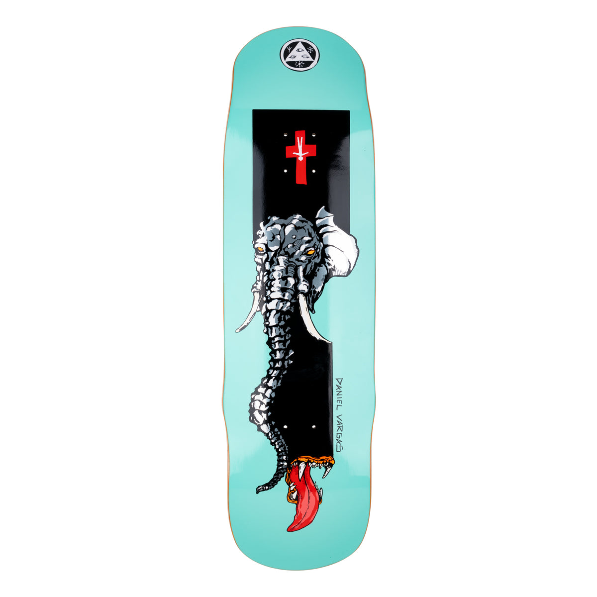 Welcome Daniel Vargas Tusk on Effigy - Teal - 8.8 deck