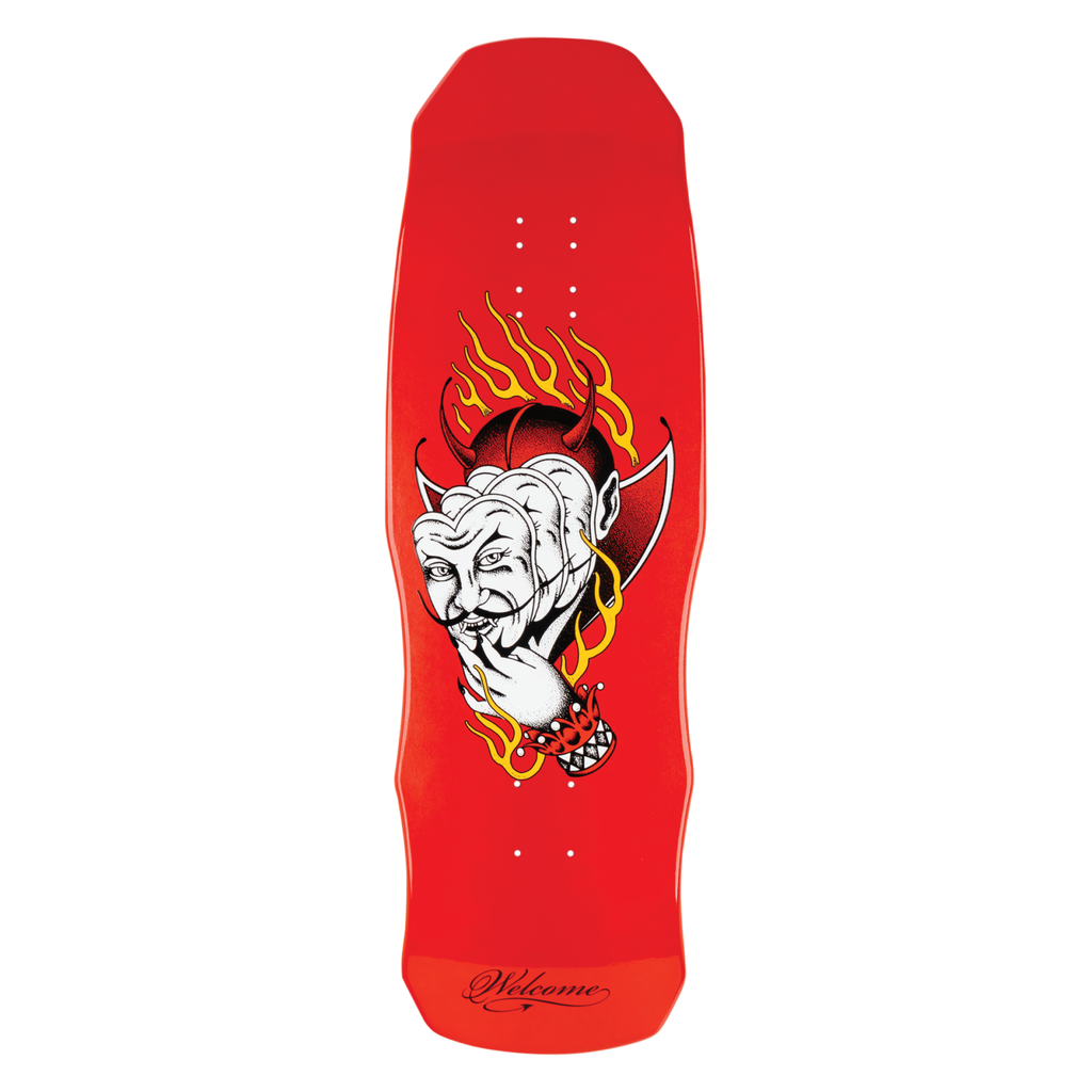 Welcome Diablo On Dark Lord - Red Dip - 9.85 deck