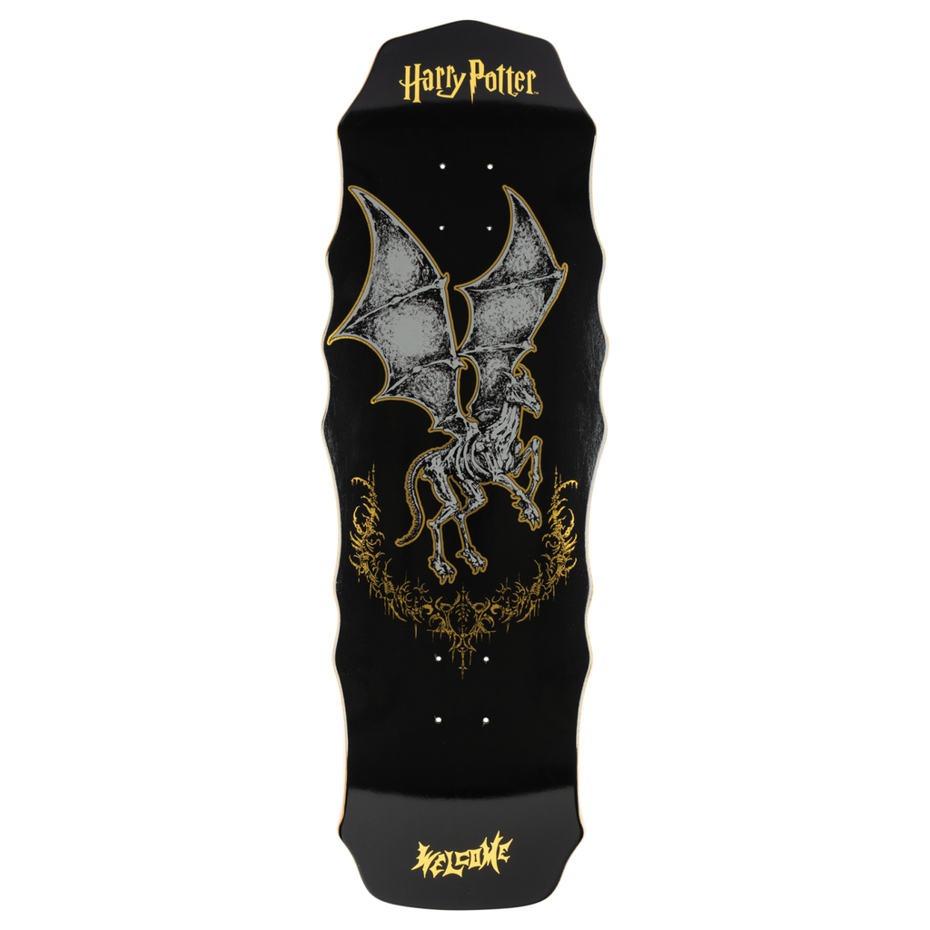 Welcome HARRY POTTER X WELCOME - Thestral on Widow - Black/Gold Foil - 10 deck