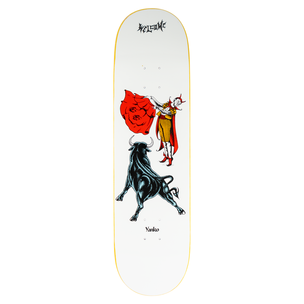 Welcome Jake Yanko Matador on Popsicle - White deck