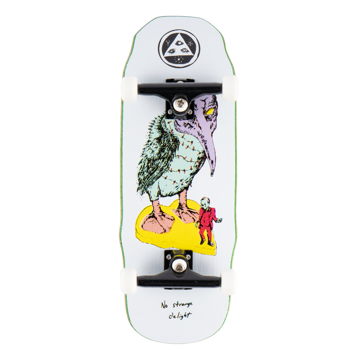 Welcome X BeastPants Fingerboard - No Strange Delight deck