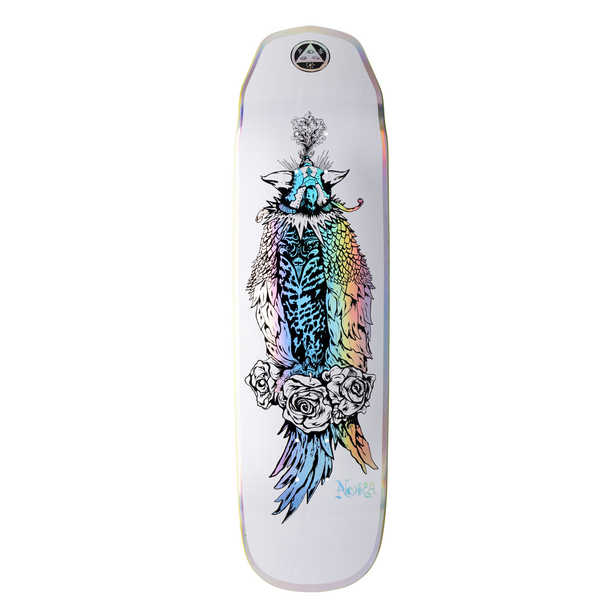 Welcome Nora Vasconcellos Peregrine on Wicked Queen - White/Prism Foil - 8.6 deck