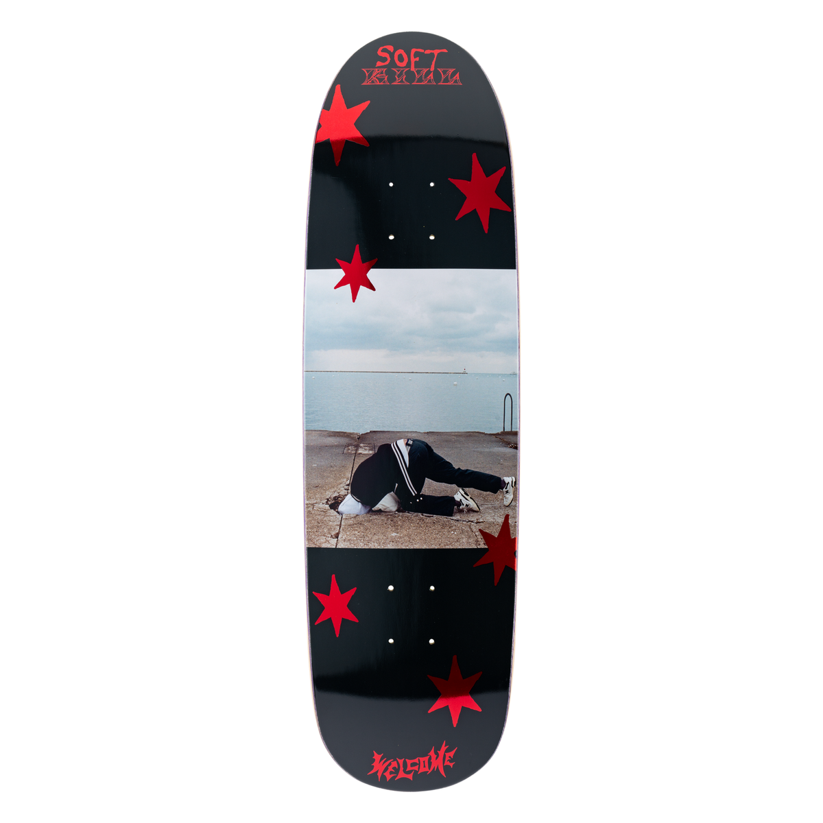 Welcome Soft Kill Canary Yellow on Atheme - Red Foil - 8.8 deck