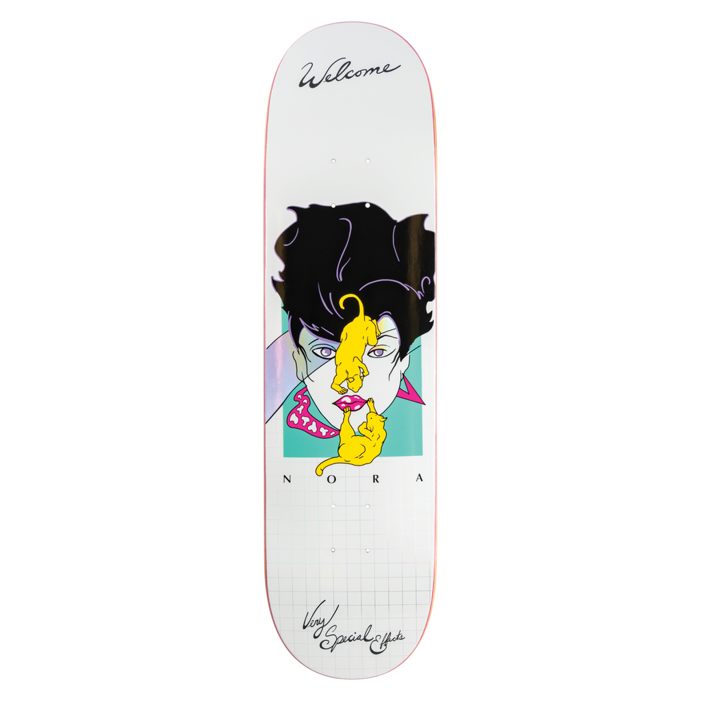 Welcome Nora Vasconcellos Special Effects on Popsicle - White/Prism deck