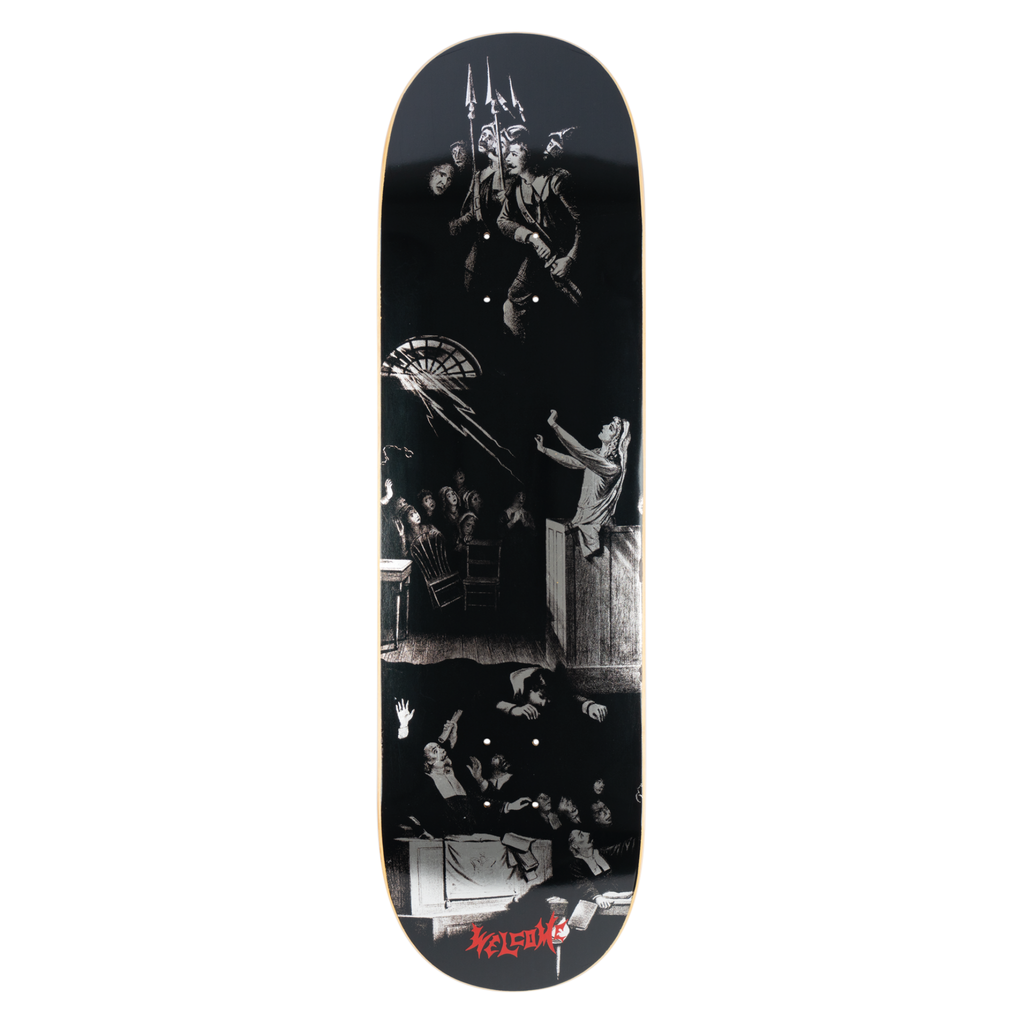 Welcome Trial on Popsicle - Black/Silver Foil deck