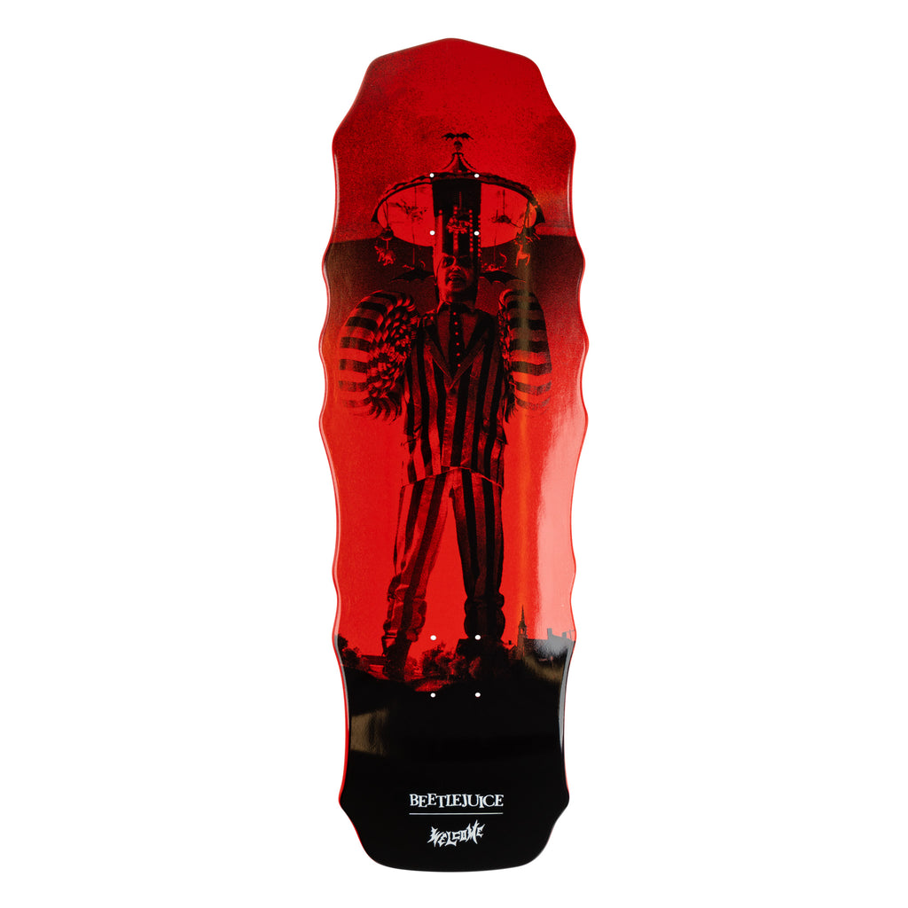 Welcome BEETLEJUICE x Welcome - Carousel on Widow - Red Dip deck