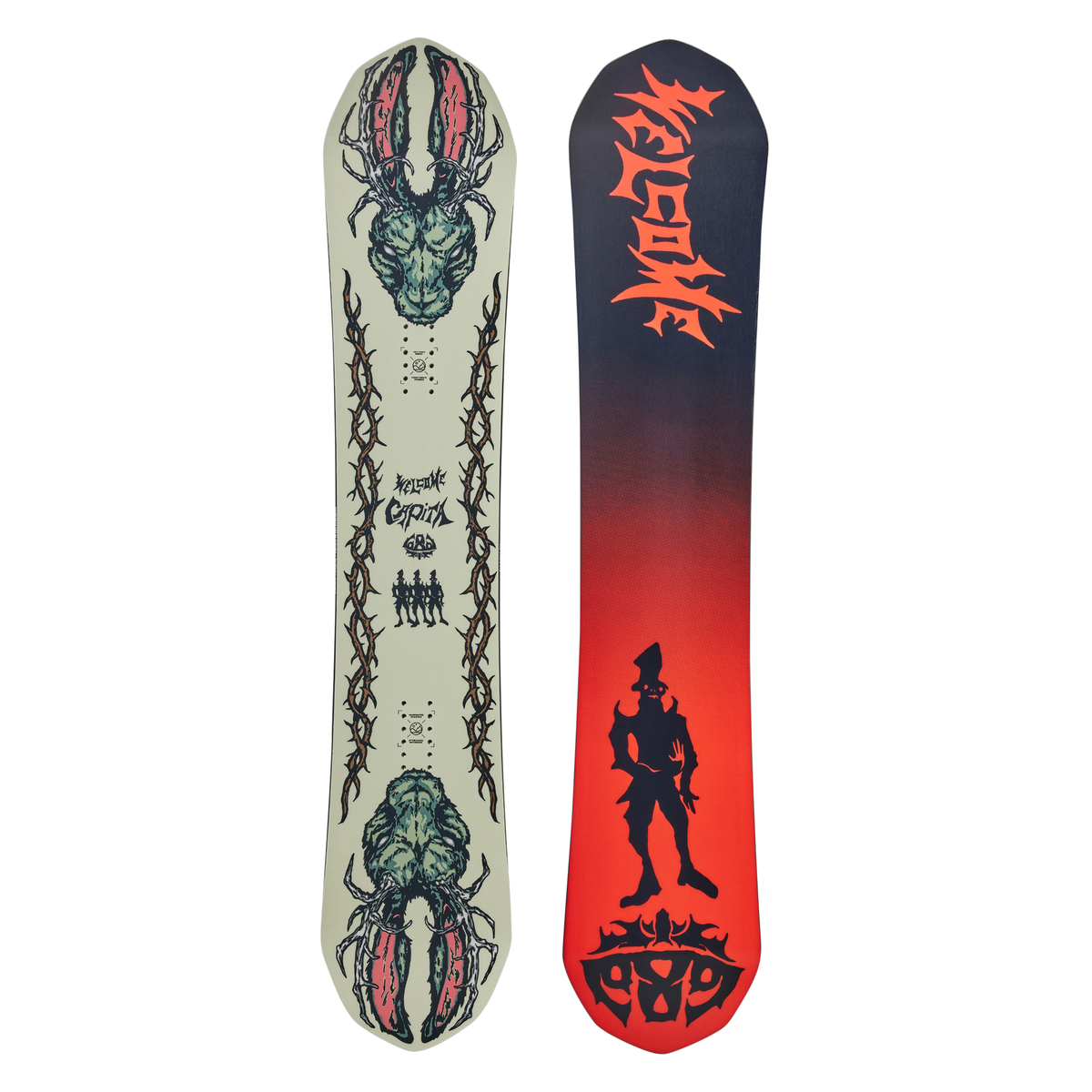 Welcome X CAPiTA X 686 Ultrafear Camber Snowboard deck