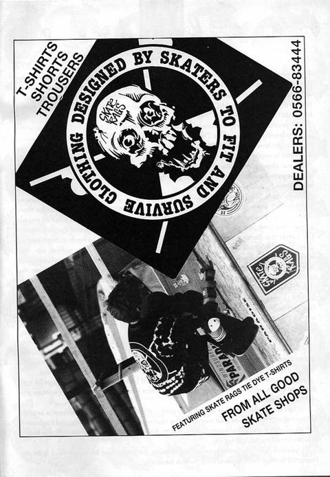 Skate Rags Advert