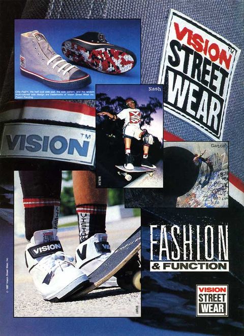 Vision Streetwear Shoes Advert