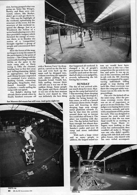 Dundee Factory Skatepark Competition 1989 (Part 4)