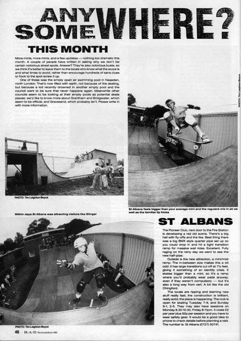 Where? (to skateboard in the UK)