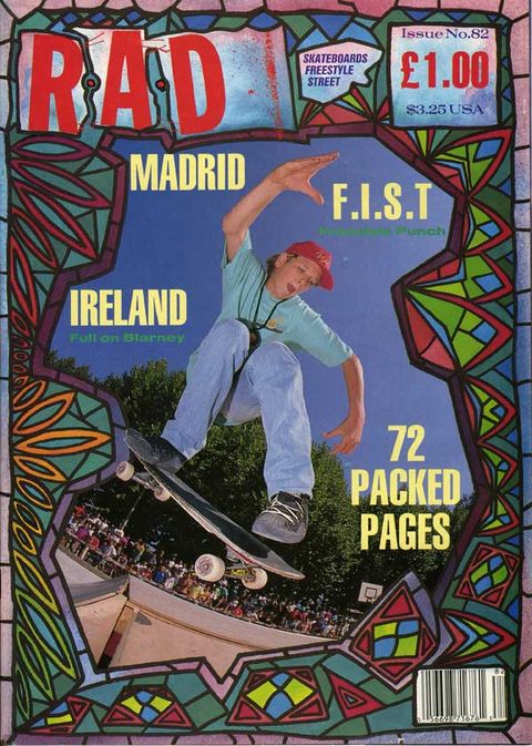Christian Heitman, cover of Issue 82 of R.a.D Magazine, December 1989
