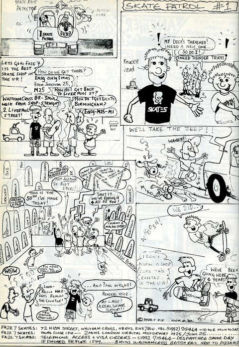 R.a.D Issue 58 Faze 7 Shop Advert