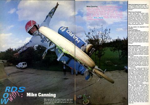 BMX History R.a.D Issue 58 Mike Canning