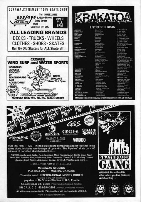 Essjays Adverts and others Christmas 1989