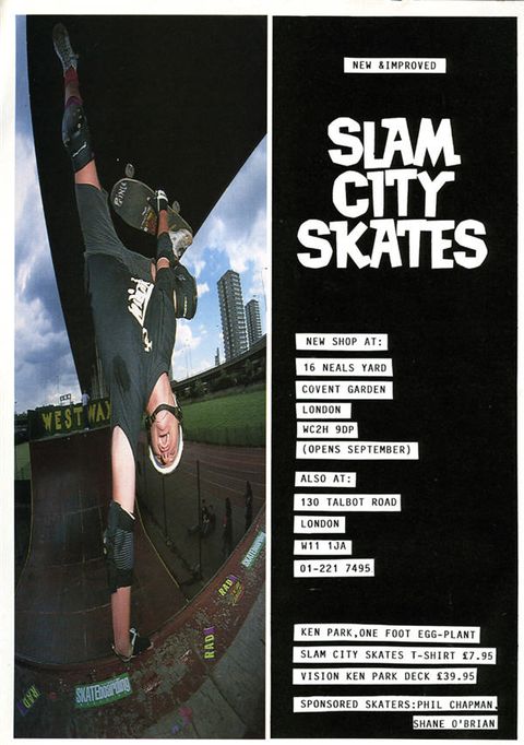 The shape of things to come: Opening of Slam City shop in Neal's Yard
