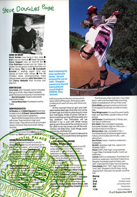 Steve Douglas: Vans Skatepark and Australians moving in on USA