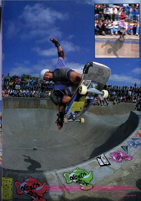 Jamie Blair, Livingston Skatepark, 1988