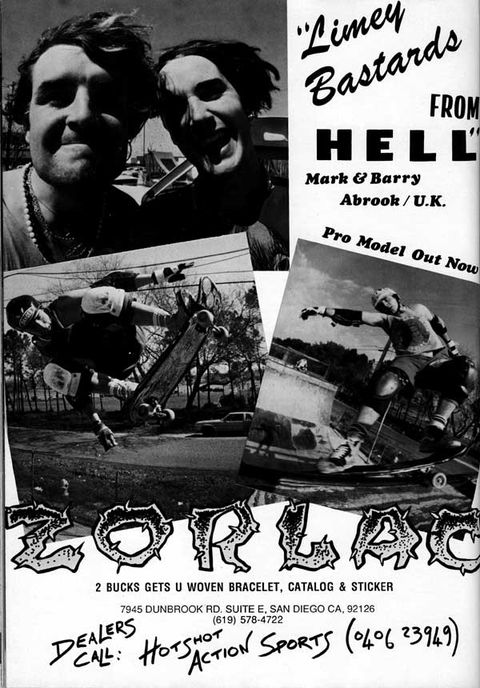 Zorlac Mark and Barry Abrook Advert