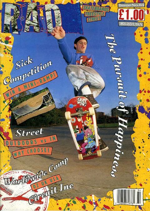 Cover of February 1990 R.a.d Magazine (Issue 84)