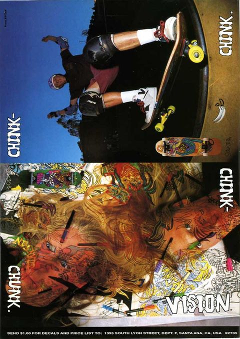 Vision Advert Inside Cover February 1990