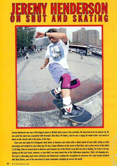 Jeremy Henderson, on Shut and Skating