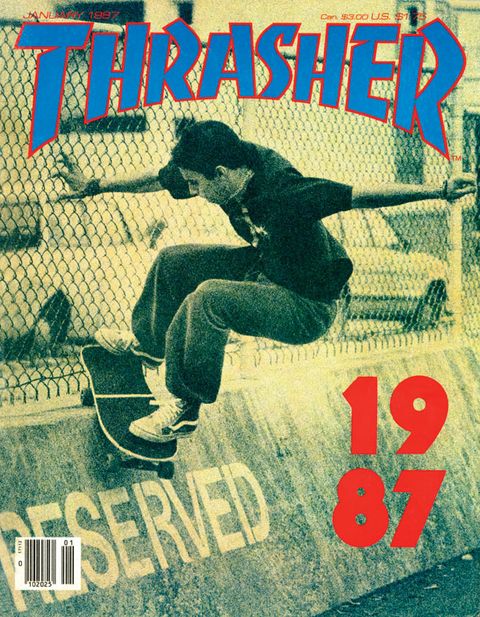 Thrasher, January 1987
