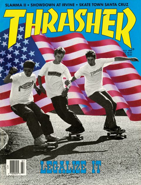 Thrasher, July 1988