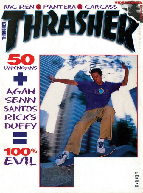 Thrasher, December 1992
