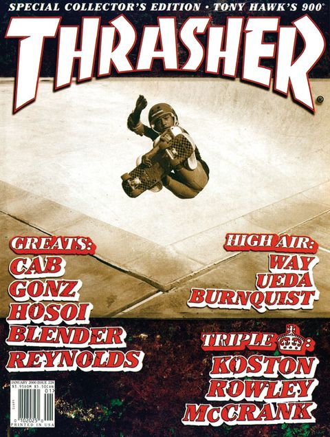 Thrasher, January 2000