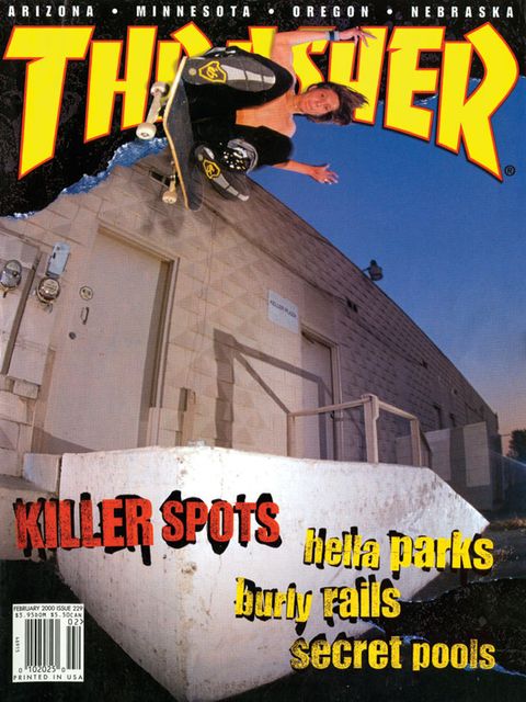 Thrasher, February 2000