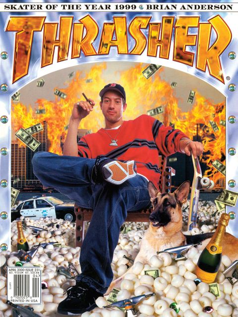 Thrasher, April 2000