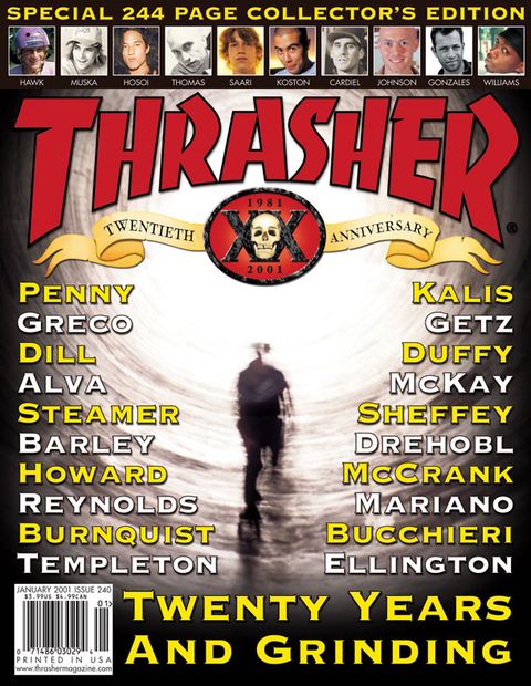 Thrasher, January 2001