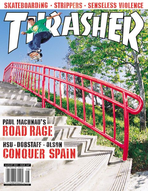 Thrasher, August 2001
