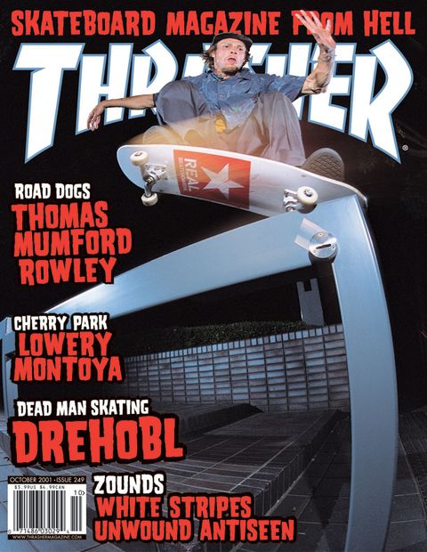 Thrasher, October 2001