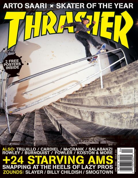 Thrasher, April 2002