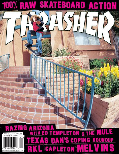 Thrasher, July 2002