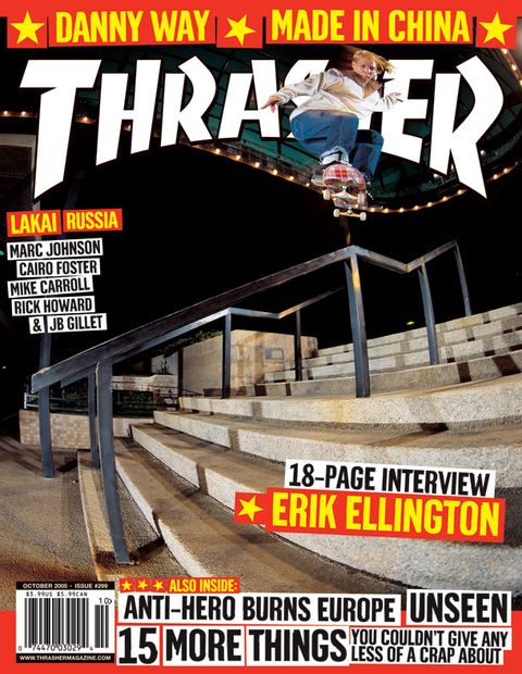 Thrasher, October 2005