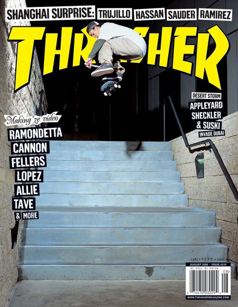 Thrasher, August 2006