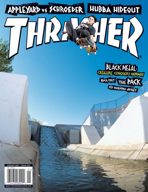 Thrasher, January 2007