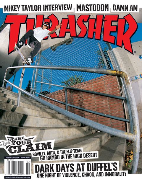 Thrasher, February 2007