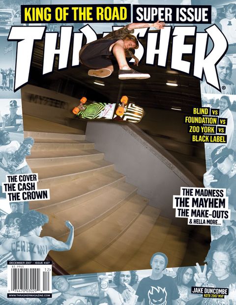 Thrasher, December 2007
