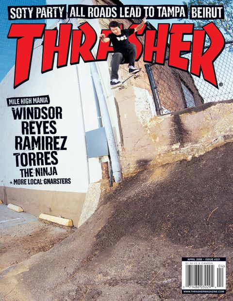 Thrasher, April 2008