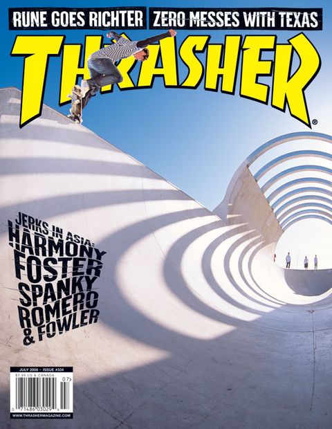 Thrasher, July 2008