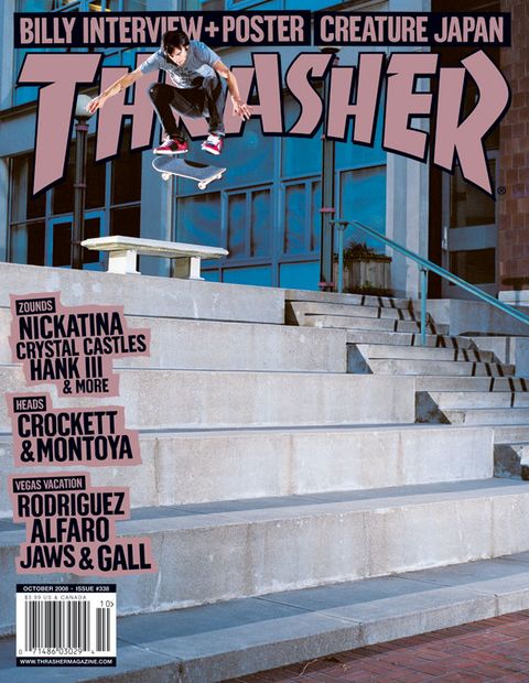 Thrasher, October 2008