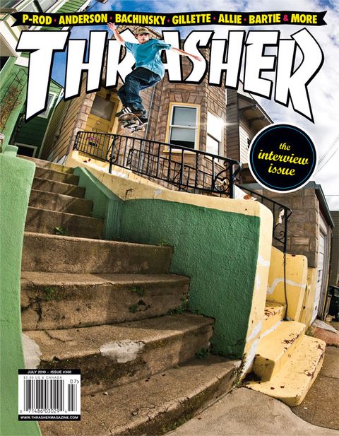 Thrasher, July 2010