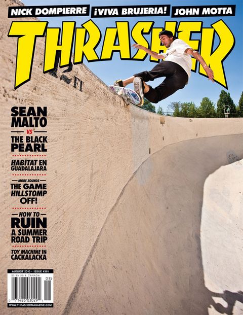 Thrasher, August 2010