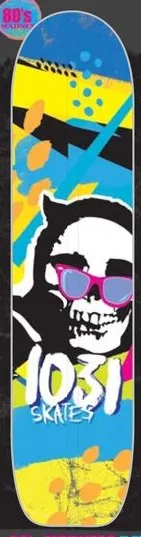 1031 80's Madness Bat deck in the 1031 2010 Spring Catalog