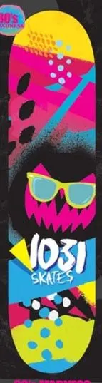 1031 80's Madness Jack deck in the 1031 2010 Spring Catalog