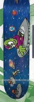 G&S Amper UFO deck in the ABC Distribution 1998